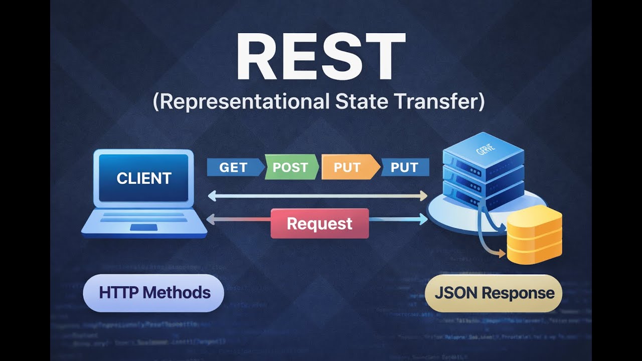 REST API Explained | What is REST? Architecture, HTTP Methods & Real Examples