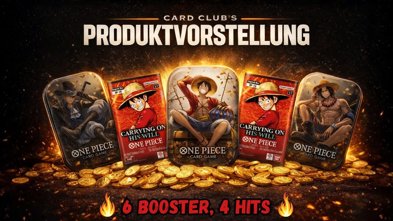 Die Drei Brüder wieder vereint?! 😱 One Piece Tin Pack Set Vol. 2 I Unboxing I Card Club