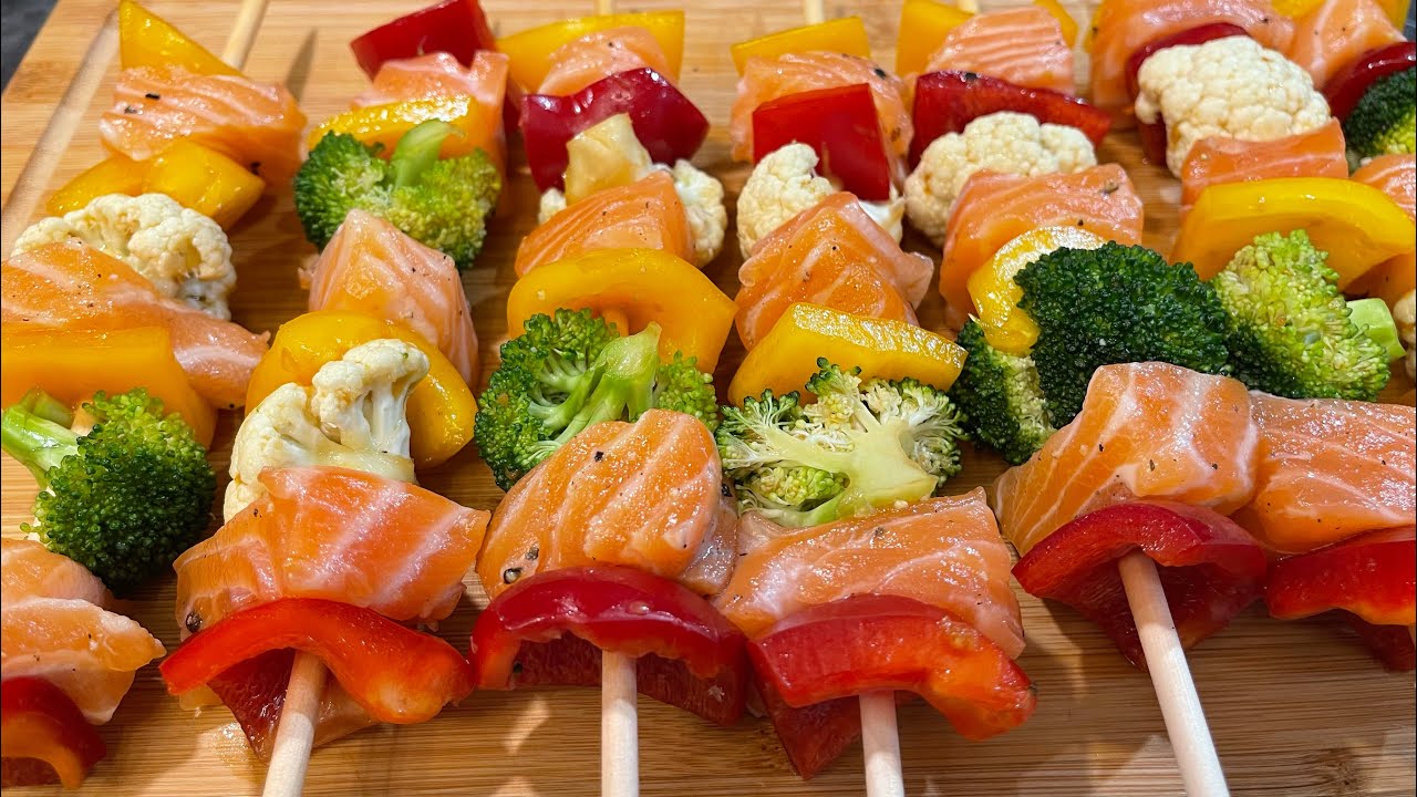 ШАШЛЫК ИЗ СЕМГИ | ШАШЛЫК ИЗ РЫБЫ|Ужин как в ресторане