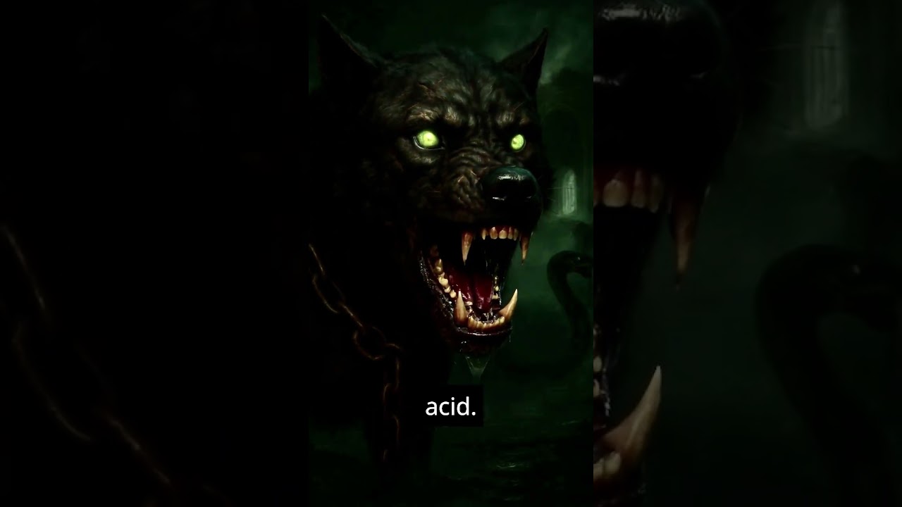 CERBERUS: Hell's Guardian Breaks Free | The Three-Headed Horror Unleashed #shorts #aiart #aiviral