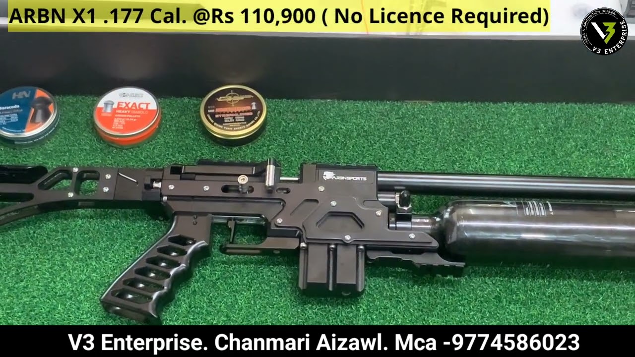 ARBN X1 Airgun tha a lo thleng thar leh e. Mca 9774586023
