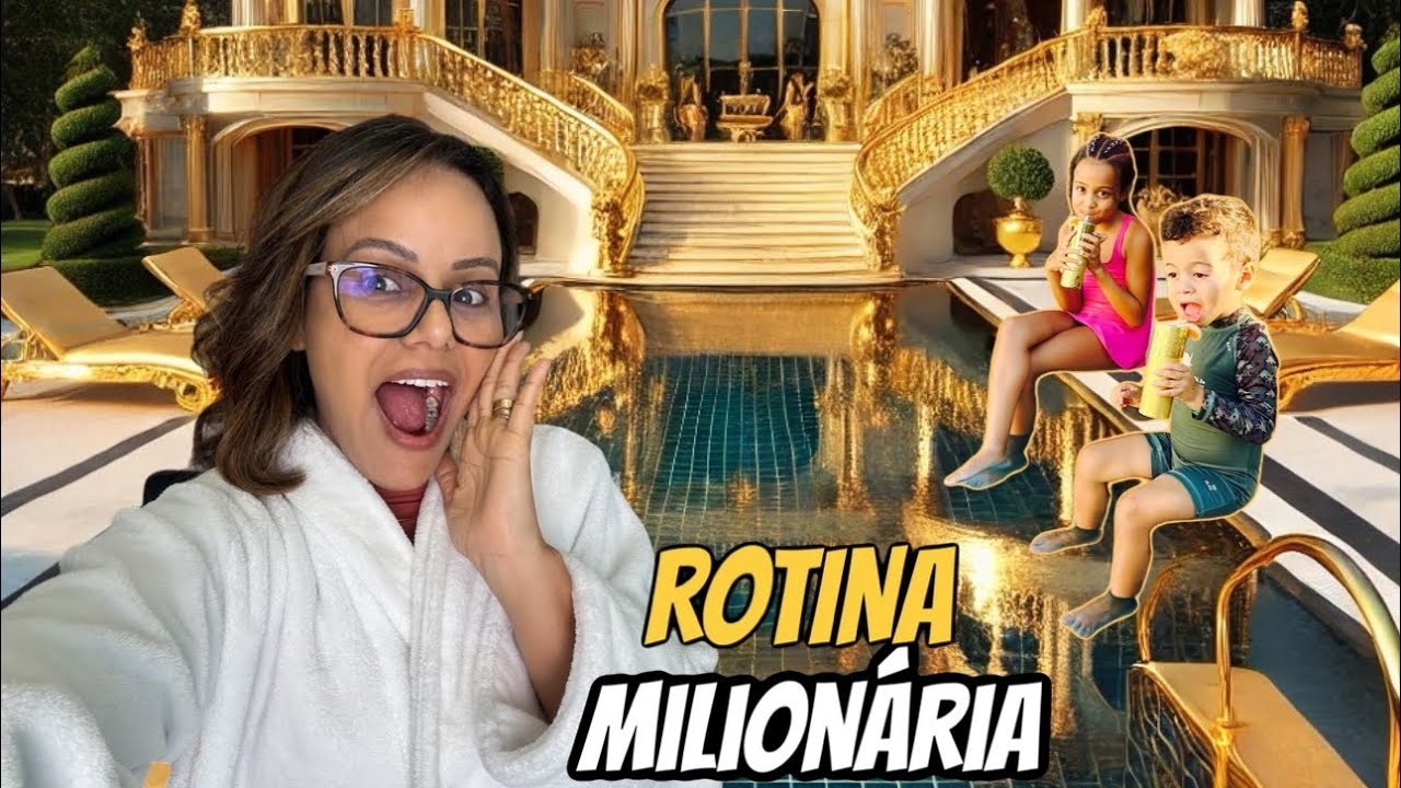 IMITAMOS a rotina da FAMILIA mais rica do mundo!
