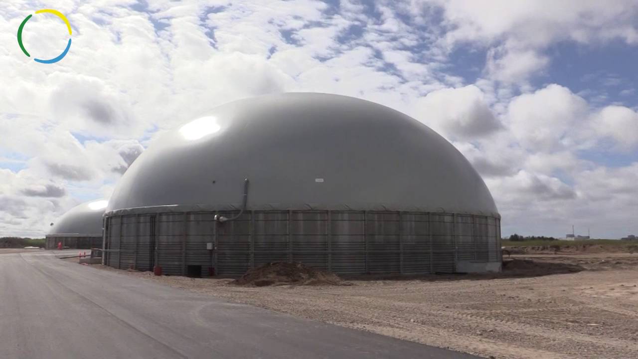 Restprodukter fra landbruget bliver til grøn energi i biogasanlæg