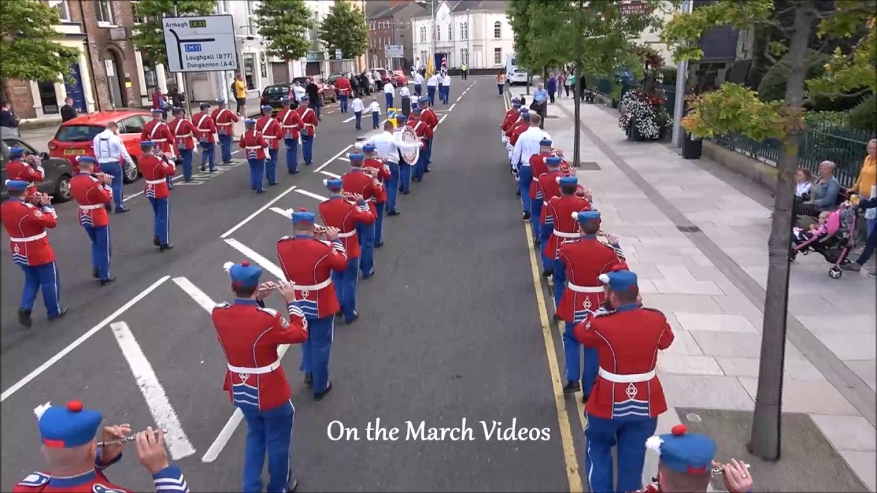 Portadown Defenders before their parade 2019
