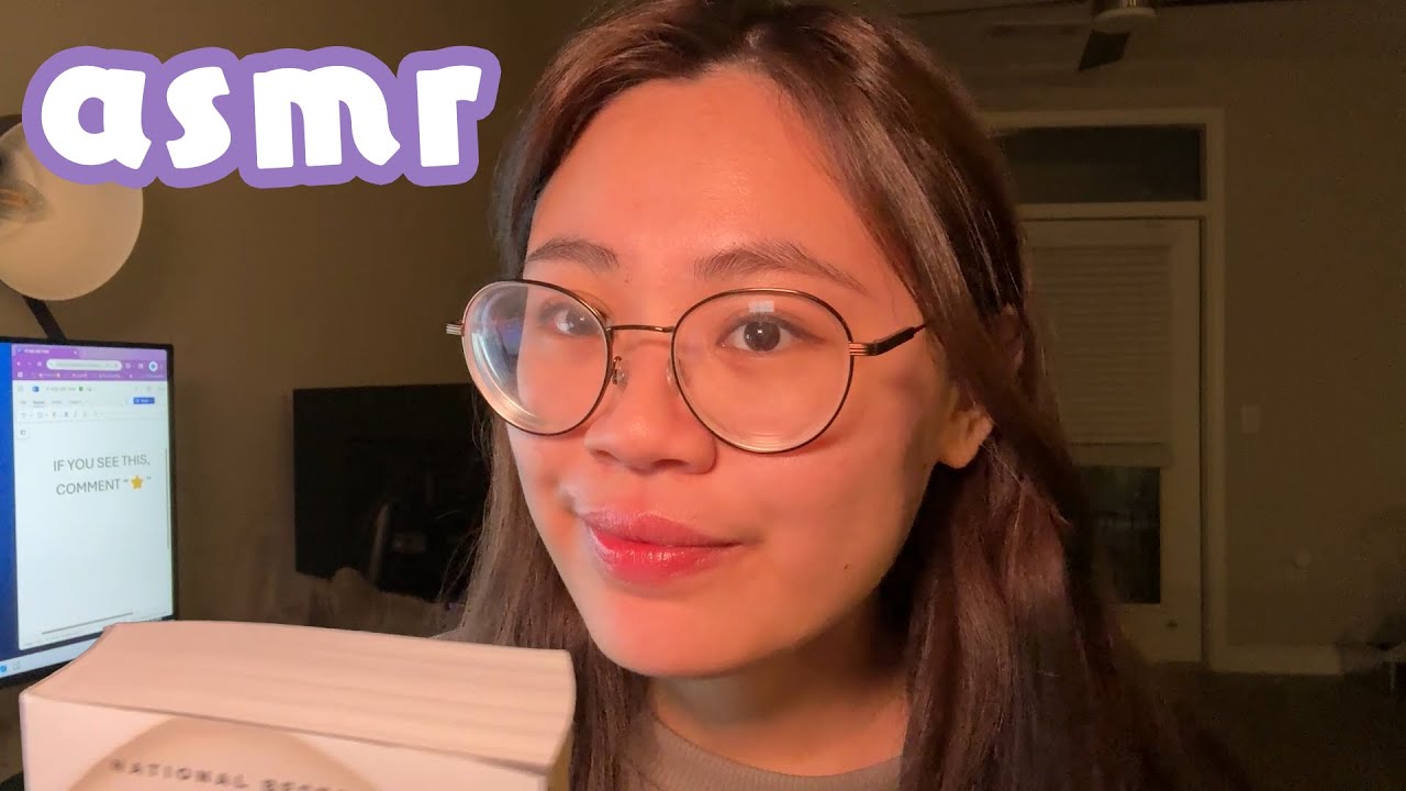 ASMR Whispered Trigger Assortment | Tapping, hand sounds, ear to ear