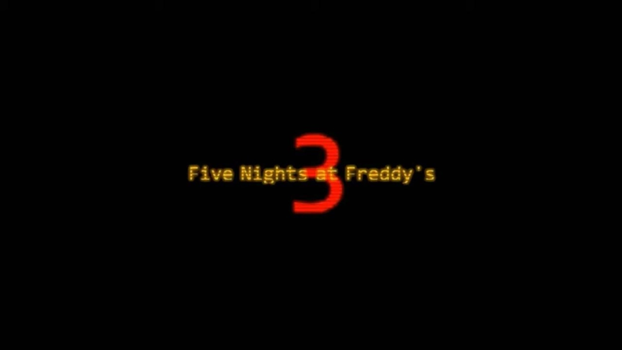 Main Menu (Mobile and Console Version) - Five Nights at Freddy's 3