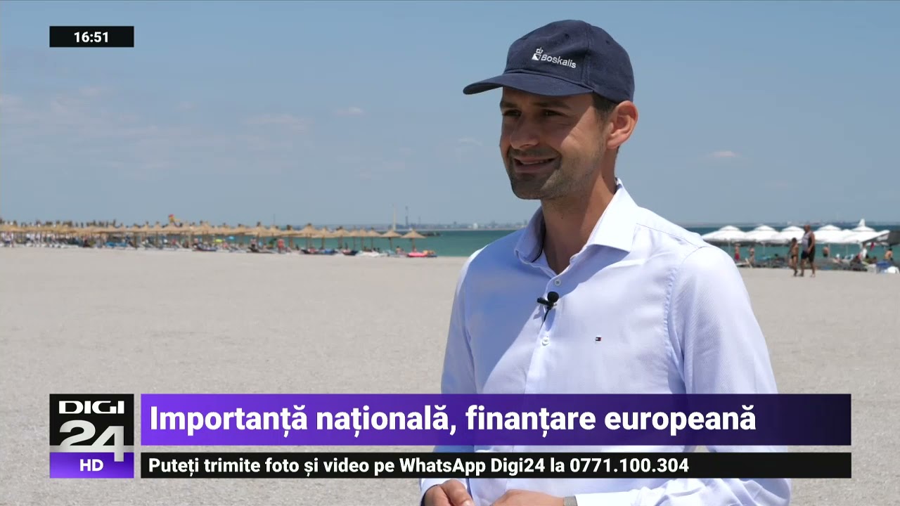 Cum se apără, în fața criticilor, cei care au realizat lărgirea plajelor la Mamaia