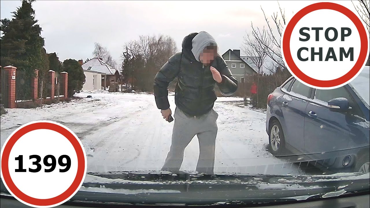 Stop Cham #1399 - Niebezpieczne i chamskie sytuacje na drogach