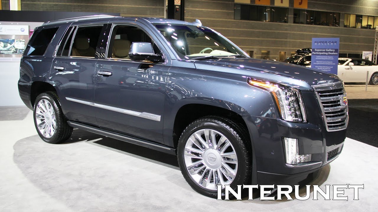 2019 Cadillac Escalade Platinum - luxury SUV