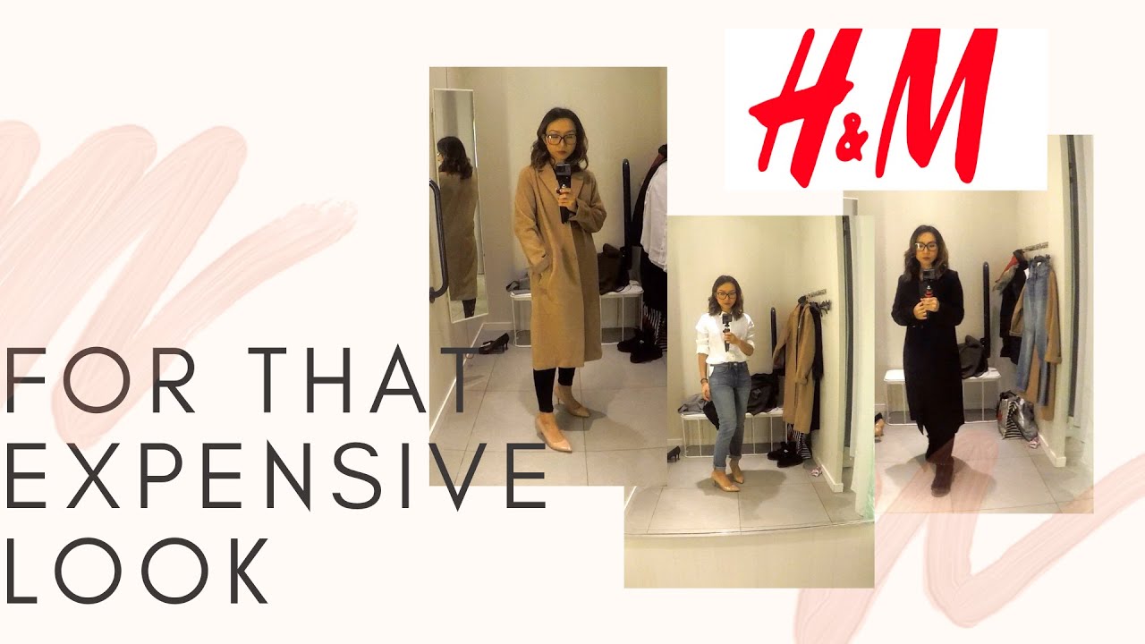 Clothing Haul From H&M For That Expensive Look!!