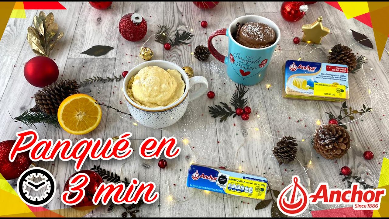 Un detalle Delicioso en menos de 5 Minutos 🧁⛄️ Pastelitos en Tazas con #MantequillaAnchor #Chuladas