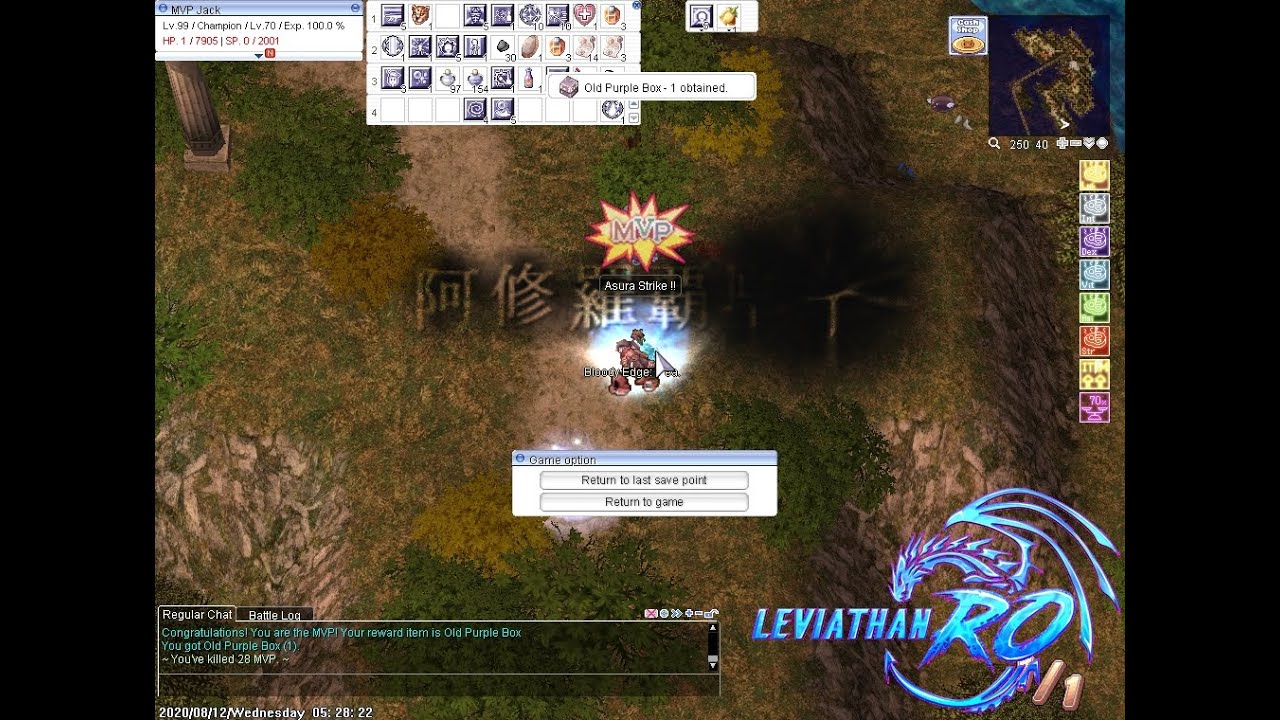 Jack M vs. Valkyrie Randgris (Solo Kill / Solo Client in LeviathanRO)