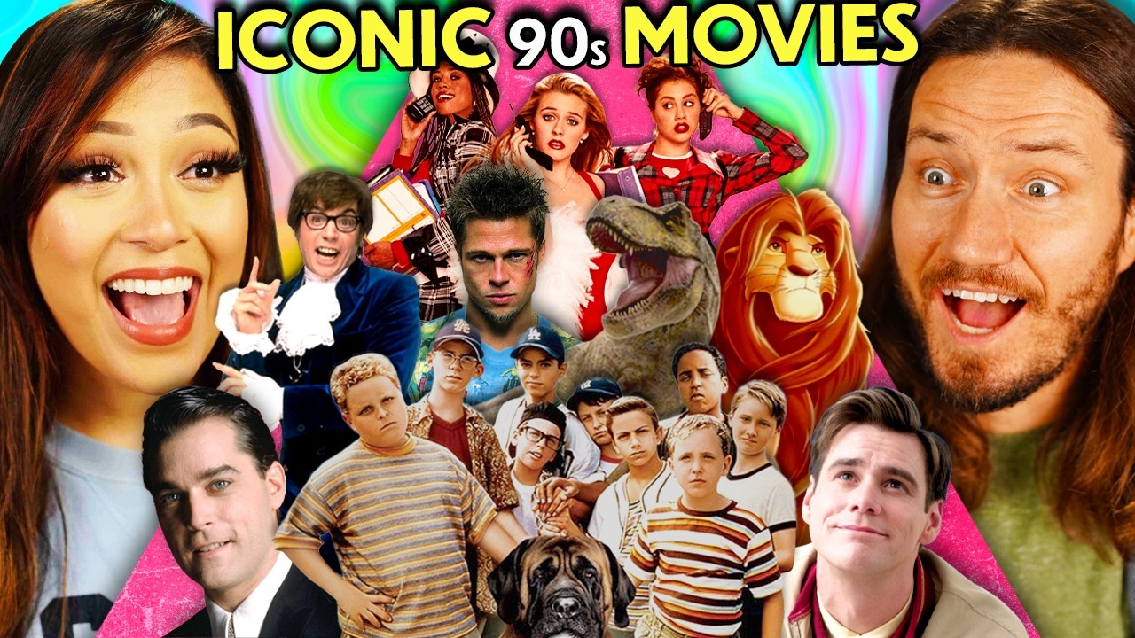 Millennials Try To Finish The Line To Iconic 90s Movies! (Lion King, Goodfellas, Austin Powers)