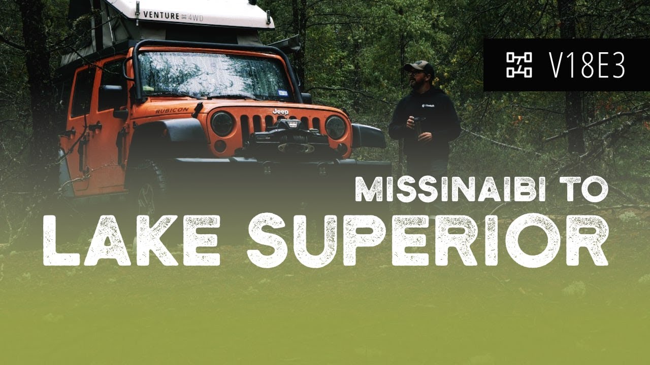 V18E3: Missinaibi to Lake Superior in Ontario