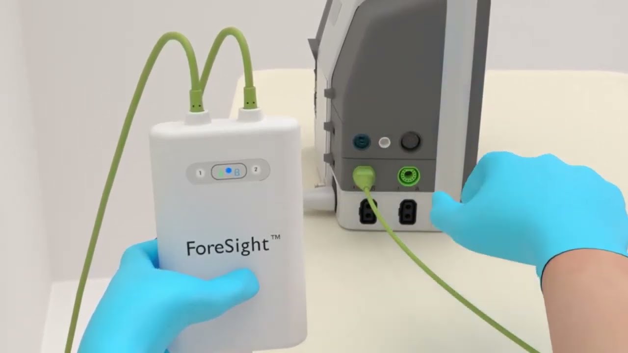 ForeSight Tissue Oximetry System Setup
