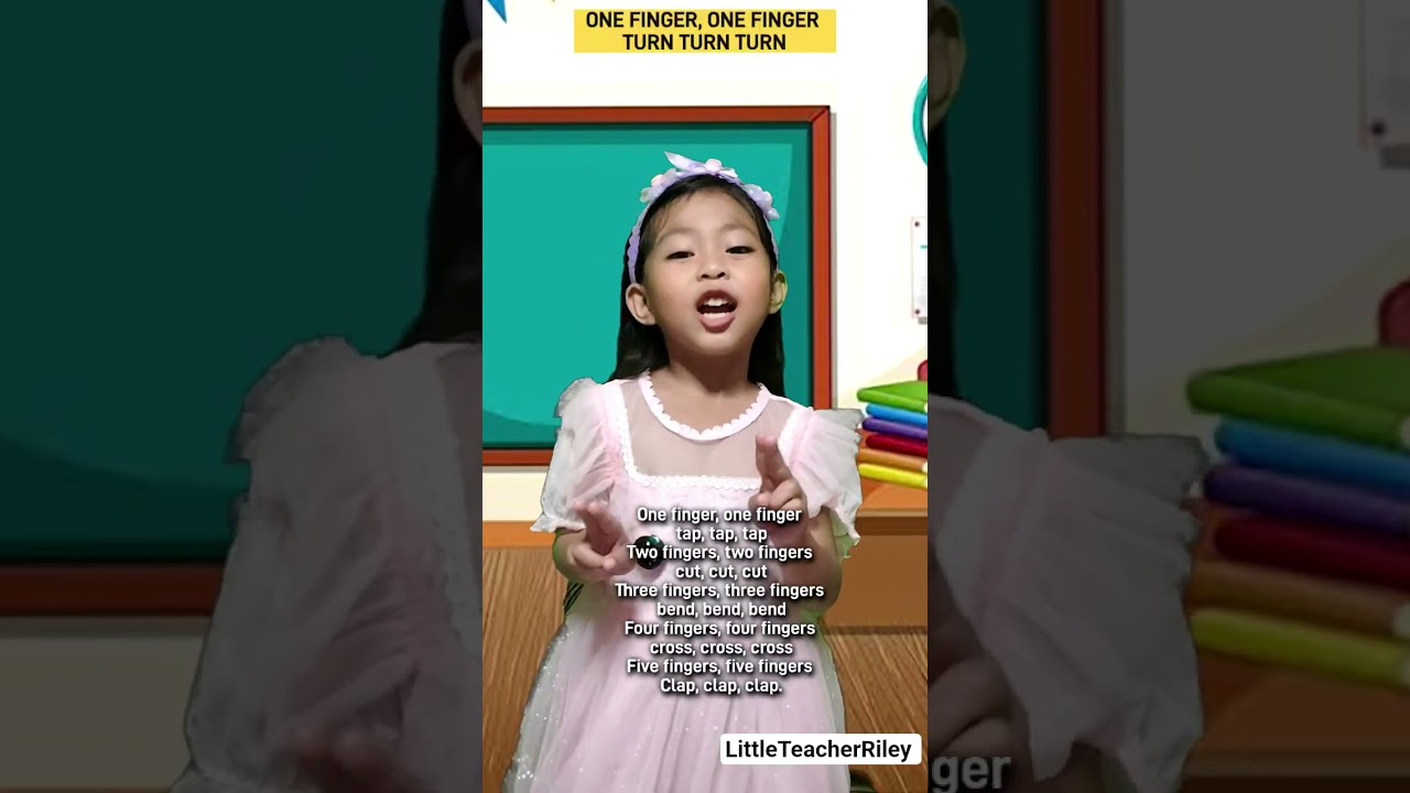 One Finger One Finger #classroomsongs #nurseryrhymes #classroomsongs