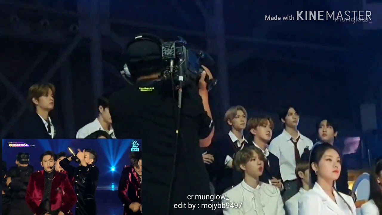 StrayKids reaction GOT7 CrashAndBurn @ 2019 V HEARTBEAT