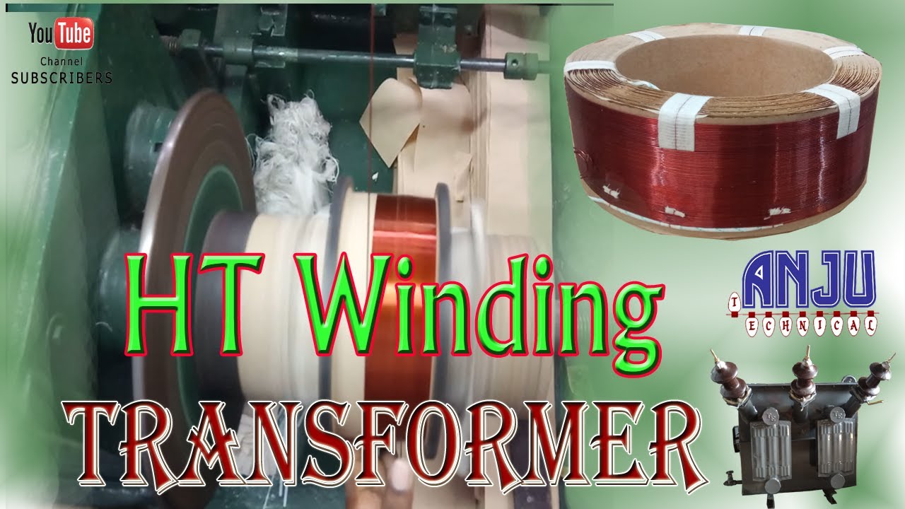 11 kvTransformer  H.V Coil Winding by SE Wire