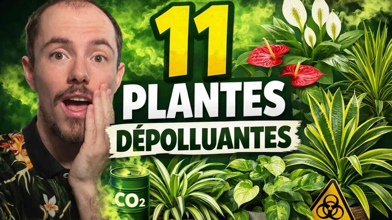 LES PLANTES DÉPOLLUANTES ET LEURS BIENFAITS