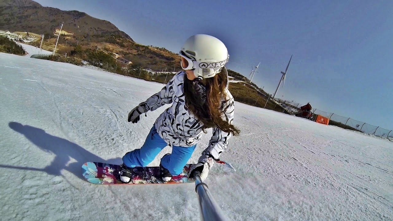 Snowboarding. Как я училась кататься на сноуборде. Winter 2014.