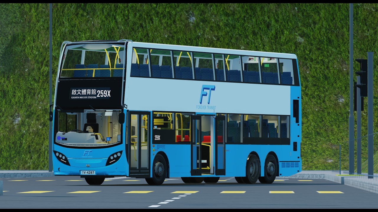 Roblox West Door City Route 259X（大田公園 → 啓文體育館）