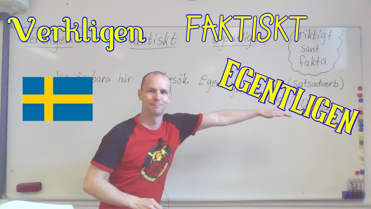 Verkligen, faktiskt, egentligen (satsadverb)