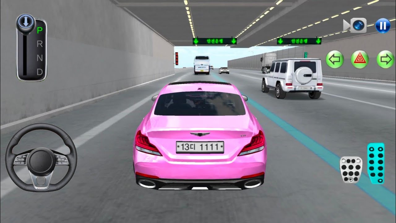 New Pink Mercedes G63 For Parking  Car Game#gameplay #cargame