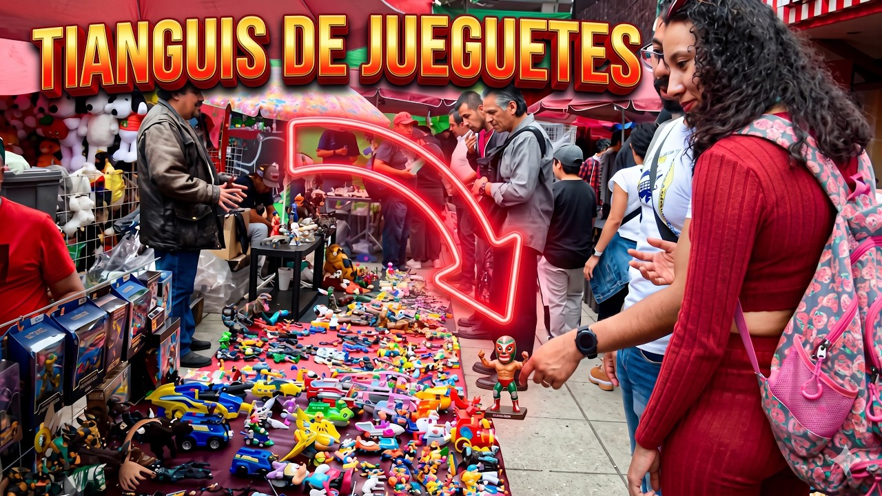 El Rock Show, el tianguis de juguetes en CDMX que te transporta a tu infancia noventera