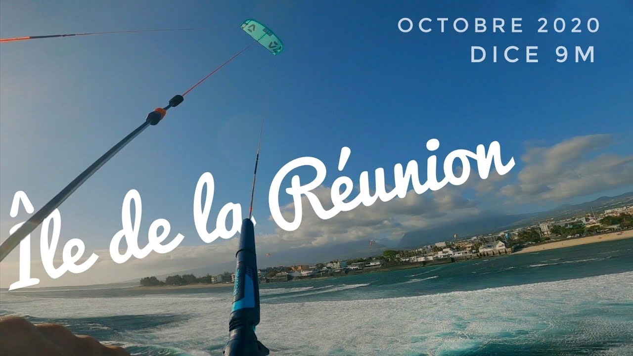 Kitesurf sur  Île de la Réunion,  Duotone DICE 2021, Octobre 2020