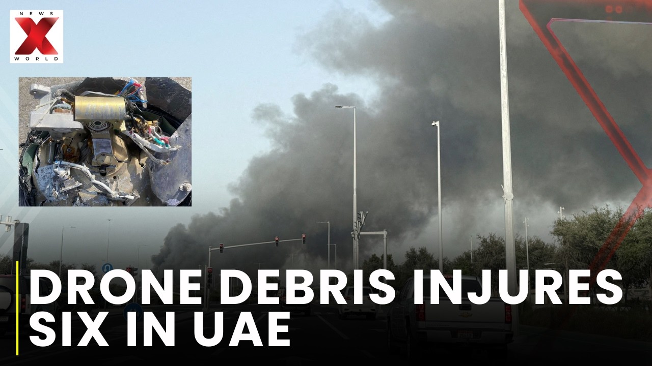 Intercepted Drone Debris Leaves Six Injured In Abu Dhabi | Israel Iran War | NewsX World