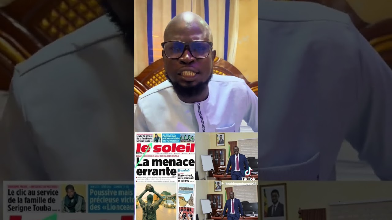 Le grand influenceure du mouridisme serigne Ibrahima mbaye