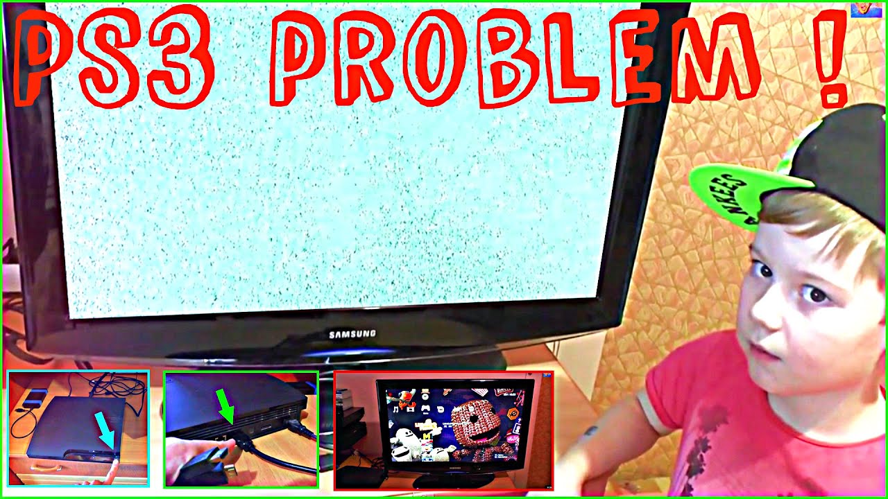 Проблема с PS3 Slim мерцание экрана 1080 ​​! PS3 Slim Flickering HDMI Мысля геймится 2015