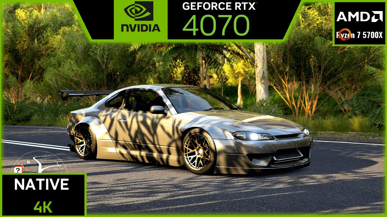 FORZA HORIZON 3 : RTX 4070 (MAX SETTINGS NATIVE 4K)