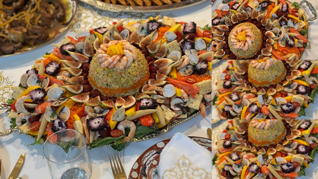 سلطة ملكية للمنسبات مع 2انواع صلصات خطيرة🇲🇦🇲🇦🇲🇦🇲🇦salade royale