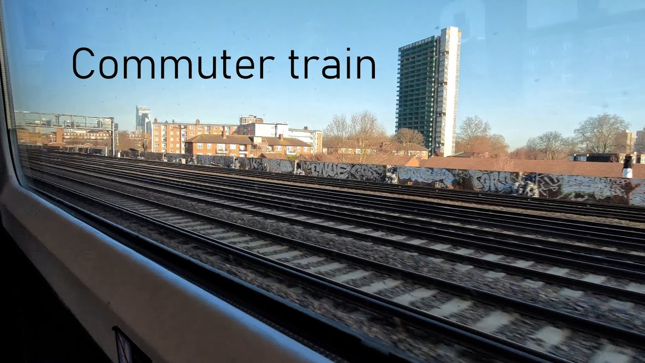 Commute from Kent into London Charing Cross in【4K】. Class 465 train