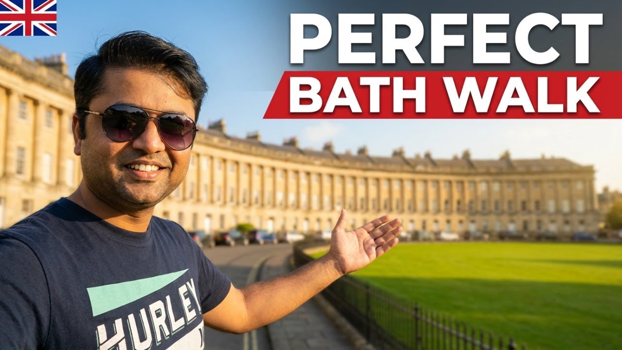 Bath City Walking Tour  Full Route Guide in Hindi