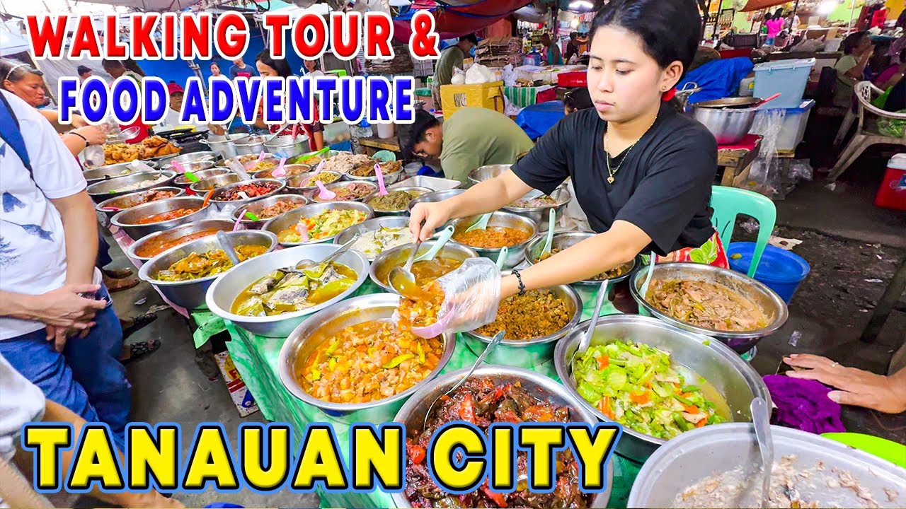 Walking Around TANAUAN CITY BATANGAS | 4K |
