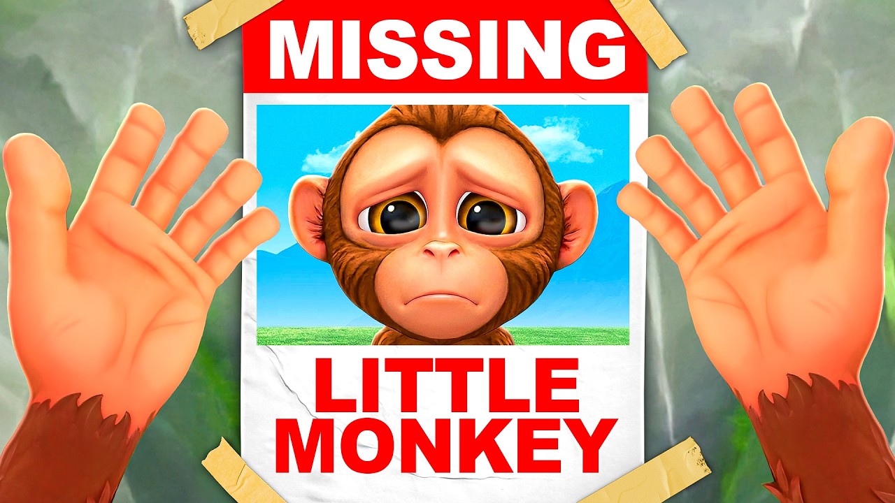 The LITTLE MONKEY Is Missing - I Am Monkey VR