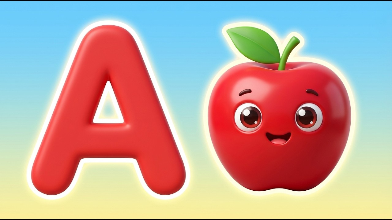 ABC Song | NURSERY | ABC | A for Apple | ABCD | ABC rhymes | ABC Cartoon | ABC | Alphabet Song |
