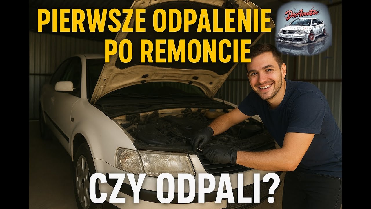 Czy passat żyje!? Udany remont silnika? Pierwsze odpalenie po remoncie 1.6 mpi AHL