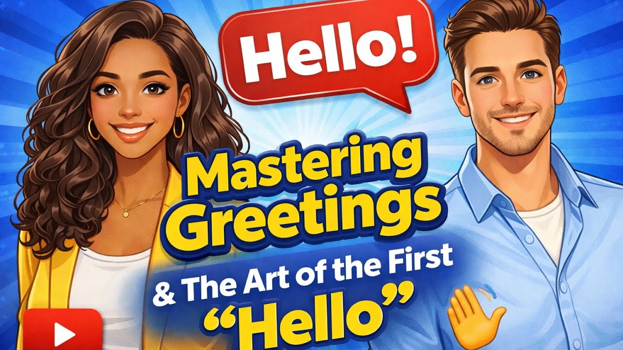 How to Greet People & Start Conversations in English