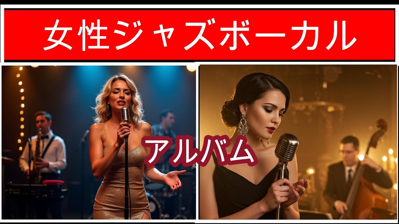 【甘い声の女性ジャズボーカル 総集編】アルバム female jazz vocals　Vocal Jazz Classics 　Relaxing Jazz