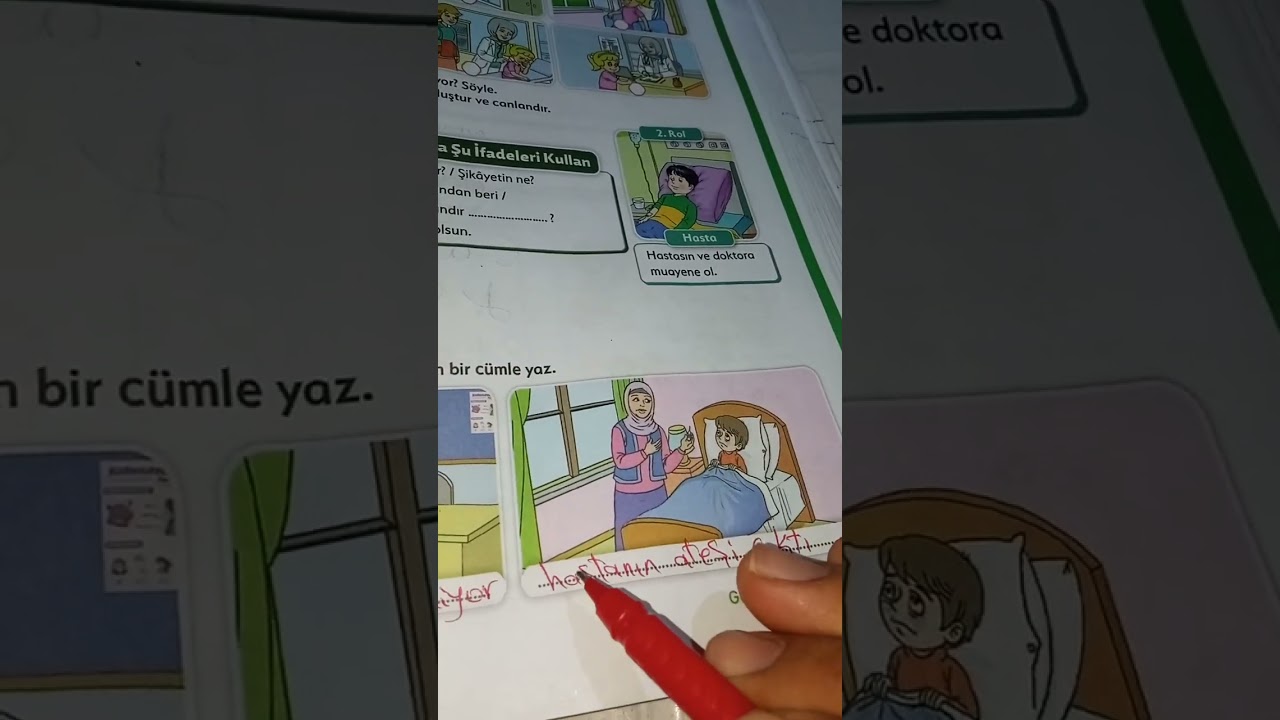 (تاسع) شرح تمارين الوحدة الثالثة من كتاب اللغة التركية.