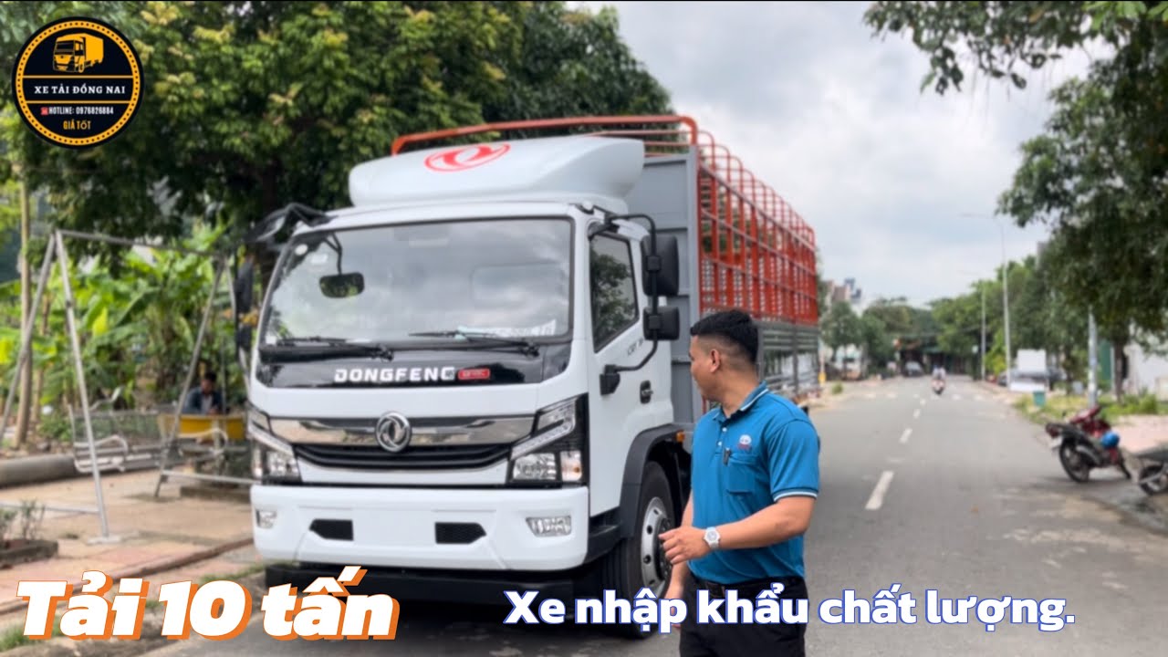 Xe tải 10 tấn đáng đầu tư nhất hiện nay | DONGFENG Captain C nhập khẩu. Đưa trước 250 triệu ❤️