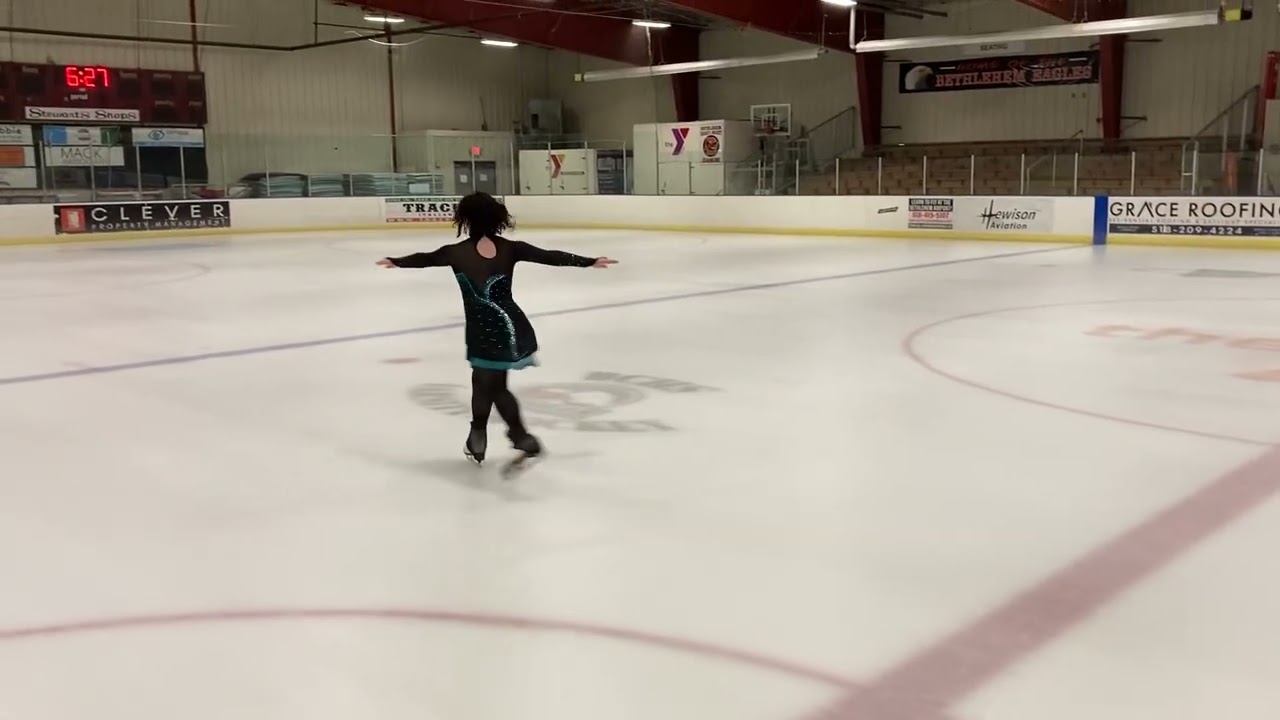 Adult Pre-Bronze Singles Freestyle Test PASSED with Honors!