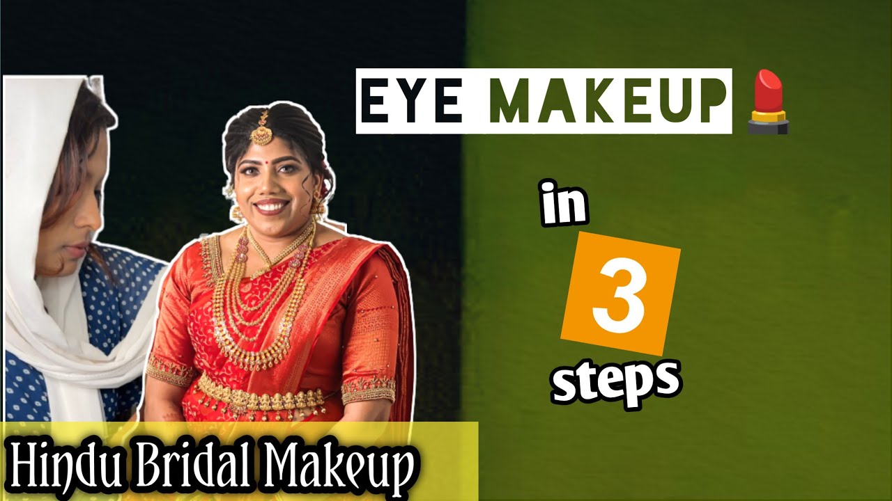 നമ്മുടെ Dr.bride💄#Eye makeup 💄Hindubridalmakeup  @ShahlabackerMakeupArtist #hindubridalmakeup