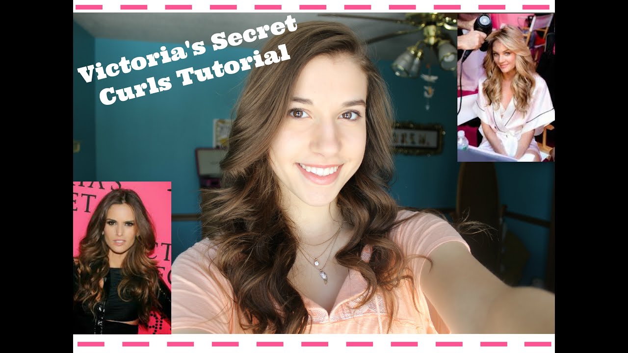 Victoria's Secret Curls Tutorial