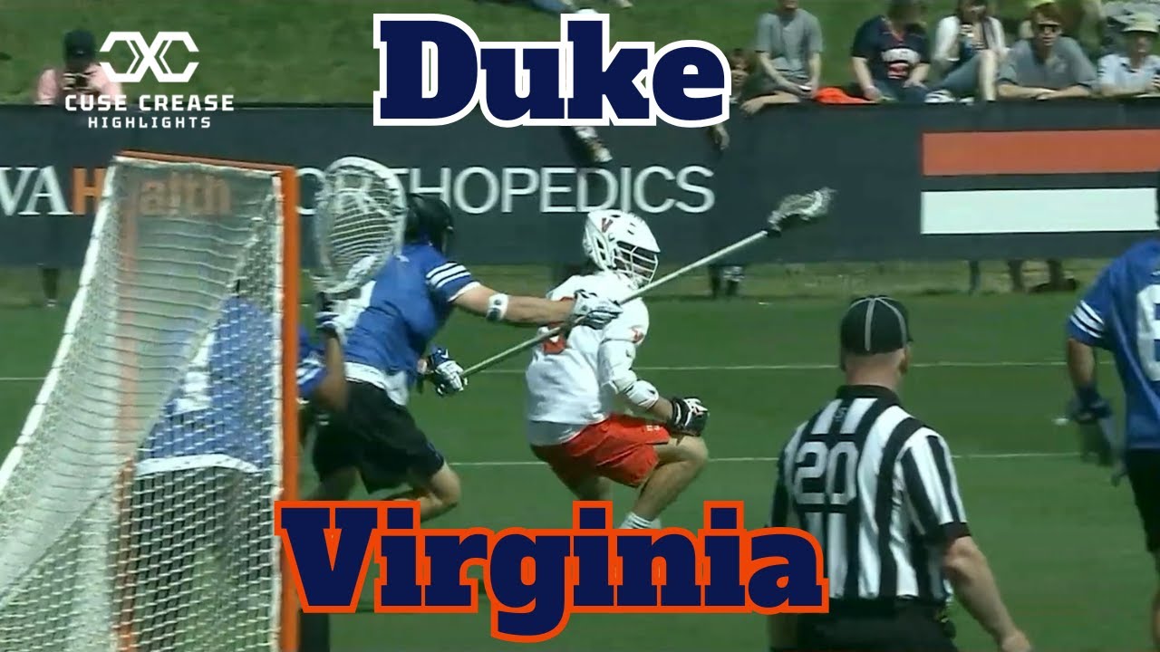 Duke vs Virginia 2025 Lacrosse Highlights