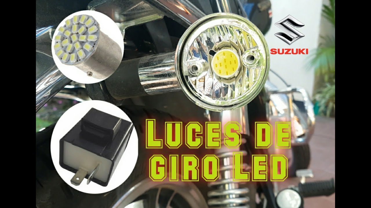 Luces de Giros LED + Destellador electronico (Flasher)
