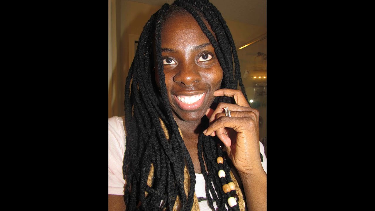 Natural Looking***Genie Locs/Yarn braids, Last Protective Style for 6 Month Challenge